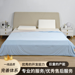 Silk silk ice silk cool feeling quilt 2.3 meters 1.8 meters factory direct supply e-commerce live cross-border explosions summer cool quilt light and thin