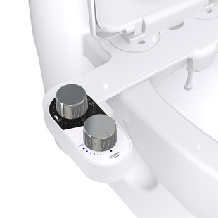 Cross-border non-electric double nozzle body cleaner Bidet wash buttocks private parts flusher smart toilet toilet washer