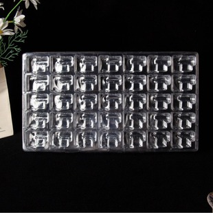 Pet Essence Oil Bottle Cosmetic Tray Powder Injection Plastic Transparent Inner Tray Mid-Autumn Moon Cake Tray Medicinal Blister Packaging
