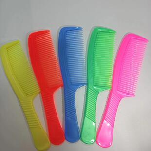 Comb Classic Household Plastic Comb Pearlescent Comb Anti-static Hairdressing Comb Massage Comb Colorfulful Foldableing Comb
