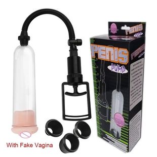 Male penis exerciser manual vacuum negative pressure stretcher adult foreign trade sex toys