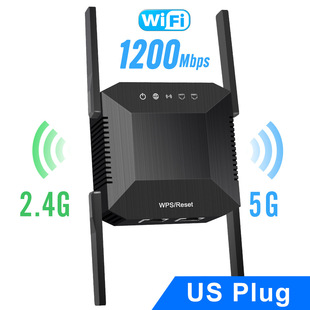 Wi-Fi реле расширитель Усилитель сигнала Усилитель 1200 Европейские правила Британские правила Правила США 5G маршрутизатор без проводки