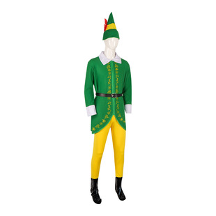 Christmas Elf cos Christmas Elf Play Costume Buddy cosplay Film Same Stage Performance Costume