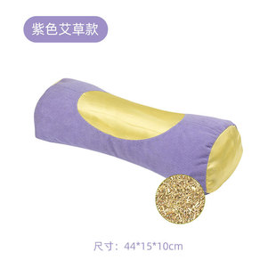Ai Hu Cervical Pillow Household Multifunctional Neck Pillow Health Preservation Mugwort Pillow Four Seasons Sleeping Buckwheat Pillow Cylindrical Pillow