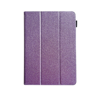 Cross-border Foreign Trade Explosions 10-inch Universal Solid Color Flat Protective Cover 7-inch 8-inch 30% Glitter Powder Leather Cover