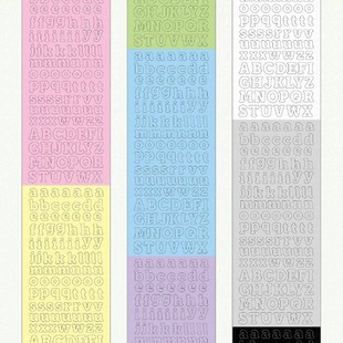 The whole roll | deer pick up three stickers roll cut film hand account tape alphanumeric characters animal dialogue stickers material decoration