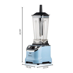 RAF European and American Standard Mixer Household Commercial Smoothie Cooking Machine Soybean Milk Fruit Juicer Multifunctional Sand Ice Machine