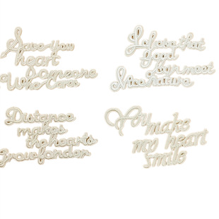 Embossed Siamese English Letter Embroidered Cloth Sticker Longxiang Bag DIY Decorative Applique Garment Accessories Patch Sticker Self-adhesive