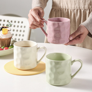 Household mug suit high-looking high-grade ceramic cup set light luxury family water cup cup tea set living room