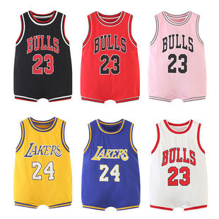 Baby jumpsuit summer clothes baby sleeveless vest short climbing baby basketball clothes sportswear summer climbing clothes