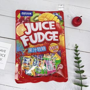 Baishi brothers 88g fruit juice soft candy mixed flavor Home Office greedy snack candy leisure food wholesale