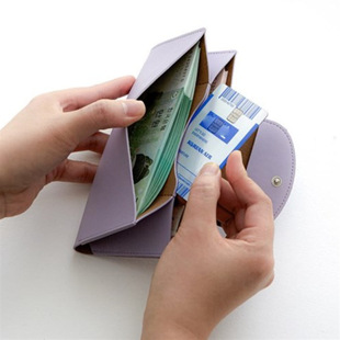 Customized Felt Mini Buckle Wallet, Coin Card Storage, Multiple Colors Available, Gifts and Gifts Can Be Added with logo