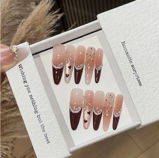 【Fine Dog Point Series 2.0】Носимые ногти ручной работы Tao Xili Nail Art Элегантная и осветляющая коллекция Fine Dog Point Series.