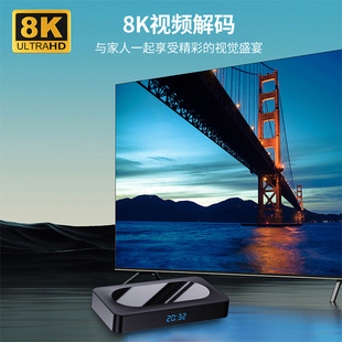 Cross-border 8K network TV set-top box 5G dual WiFi RK3528 Android smart TVbox foreign trade TV box