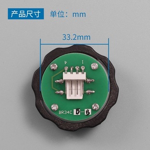 Elevator Accessories Xizi Otis Elevator Button BR34C/BR36C Stainless Steel Braille OTIS Round Button