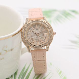 Часы со стразами для девочек Light Luxury Mei Gold Женские поясные часы Live Online Celebrity Guangzhou Watch 2208