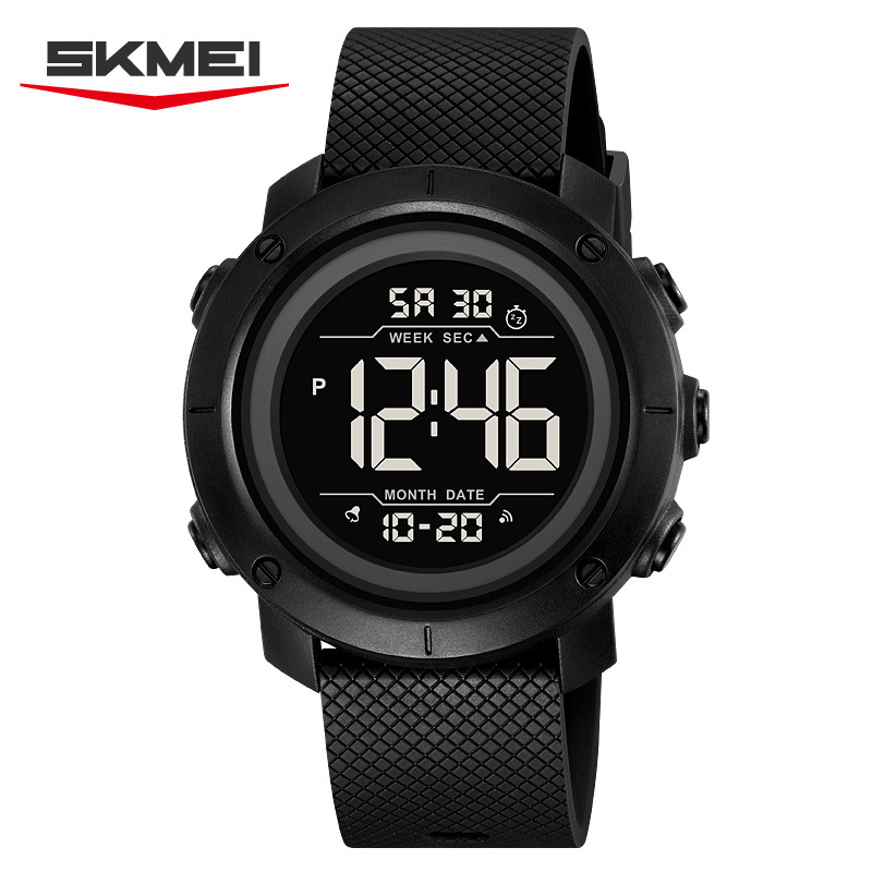 Timing Beauty Trendy Multifunctional Sports Waterproof Electronic Watch Student Double Time Watch Cross-border Foreign Trade Watch
