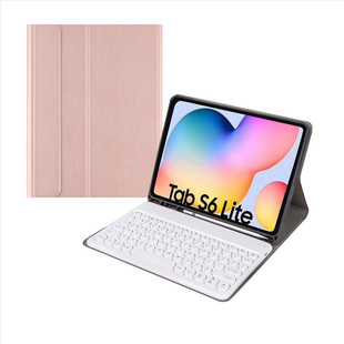 For S6 Lite Samsung Tablet S7 Bluetooth Keyboard S8 Leather Case A8 Magnetic Case A9 Mouse Protective Case S9FE