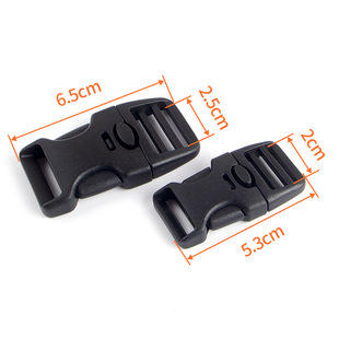 New pom double insurance four-gear adjustment buckle outdoor protective gear bag luggage insurance buckle manufacturers in stock