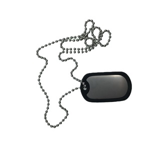 suit identity metal tag stainless steel dog tag personality identity military tag production stainless steel curling tag chain