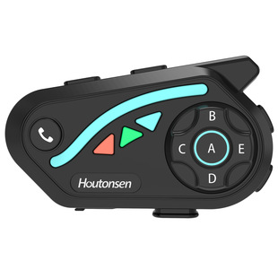 Houtonsen Haotong Shun V8plus Мотоциклетный шлем Интерком наушники 1 вырезать 7 Bluetooth домофон наушники 1000 м