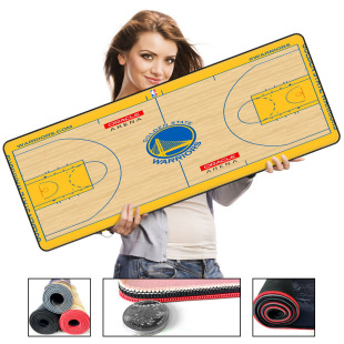 NBA Stadium Floor Mouse Keyboard Mat Table Mat Amazon mousepad Mouse Mat Desktop Mat Anti-slip Edge Lock