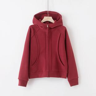 XIAOYOU-"autumn thick warm" 2024 new autumn and winter women's design sense hooded coat E-241132