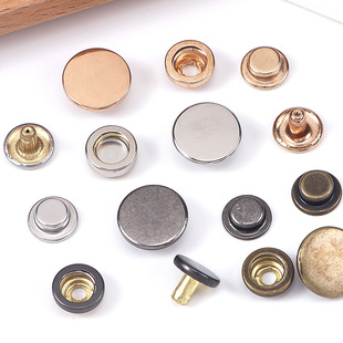 Down jacket button clothing three-piece panel accessories metal button jacket 503 four-button jacket button