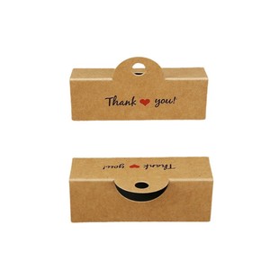Card Head Card Back Flat Pocket Card Head Fold in half Kraft Paper Card Jewelry Necklace Hairpin Jewelry Packaging Pendant Carboard