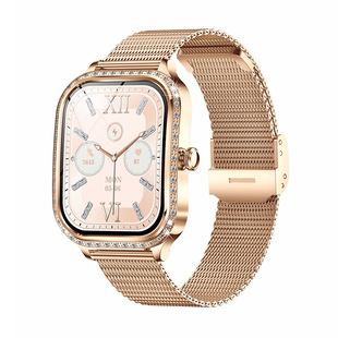Cross-border New MK88 Ladies Smart Watch Heart Rate Blood Pressure Blood Oxygen Bluetooth Fashion Wear Bluetooth Call Watch