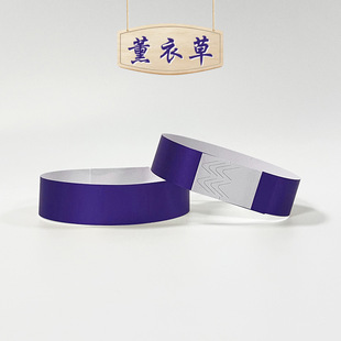 Disposable DuPont paper children's paradise scenic spot ticket Playground Bar wrist strap identification paper bracelet