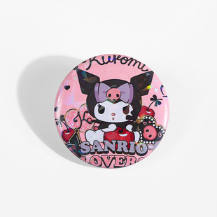 Sanlio Surrounding Secondary Yuan Yum Kulomi Cute Badge Brooch Yugui Dog Student Bag Pendant Decoration