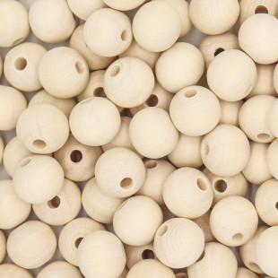 4-50mm Lotus log beads flower beads log beads solid wood beads log beads diy jewelry accessories