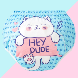 Baby Toilet Training Pants Summer Cotton Breathable Baby Diaper Pants Waterproof Diaper Ring Diaper Repeatable Washable