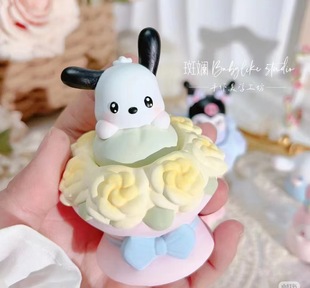 New small size 3D Aromatherapy Gypsum Doll White Billet Painted DIY Night Market Stall Internet Celebrant Explosions Graffiti Play