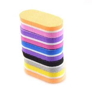 Nail Art Mini Sponge Rub Polished Nail Rub Strip Small Square Nail File Strip Washable Tofu Block Sand Strip