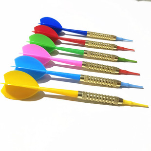 One-piece durable leisure and entertainment safety soft one-piece Darts color flying label suit 12g weight