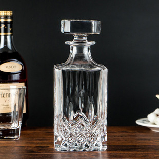 Amazon Cross-border Crystal Glass Whisky Wine Bottle Wine Bottle Wine Bottle Wine Decanter Wine Bottle Wine Glass Wine suit