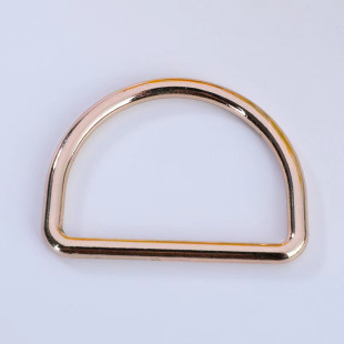Wholesale metal high D-shaped buckle semicircle clothing bags backpack belt buckle semicircle accessories accessories D-ring buckle
