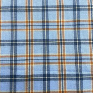 Spring and Summer new 40 thin plaid cotton shirt sun protection clothing hair accessories children's clothing fabric