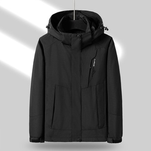 Outdoor Rush Clothes Windproof Casual Hooded Jacket Men's and Women's Couple's Mountaineering Suit 2024 Spring and Autumn Hot Jacket Trendy