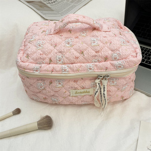 4831 Cute Cartoon Cosmetic Bag Women's Portable Large Capacity New Style Travel Wash & Skin Care Storage Bag