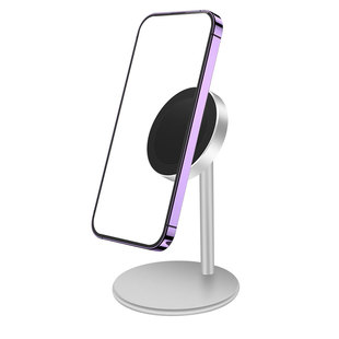 Mobile phone charger for desktop 15W magnetic suction wireless charging mobile phone holder Magsafe wireless charger
