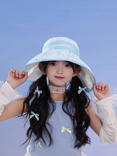 Sanrio подлинная детская шляпа рыбака с принтом мультфильм солнцезащитный крем летом