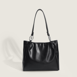 Summer New Women's Bag Casual Large Capacity Solid Color Underarm Bag Simple Women Commuter Tote Bag Shoulder Bag Wholesale