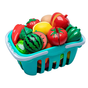 Children's Fruit Chicing Toy Set Meal Play Home Girl Boy Vegetable Baby Can Cut Kitchen Cut Fruit
