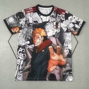 Японская серия аниме трикотаж Dragon Ball Goku football jersey
