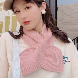 Women's scarf winter high-end Korean style scarf green scarf women's winter beige scarf women's winter scarf collar