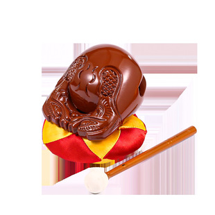 Camphor Wood Fish Dapper Solid Wood Household Old-fashioned Wooden Fish Small Wooden Fish Percussion Instrument Meditation Decompression Sound Quality Crisp