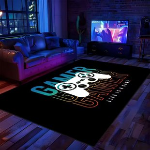 Трансграничная 3D консоль ковер для видеоигр ручка для киберспорта декоративный коврик для гостиной ковер может быть маркирован